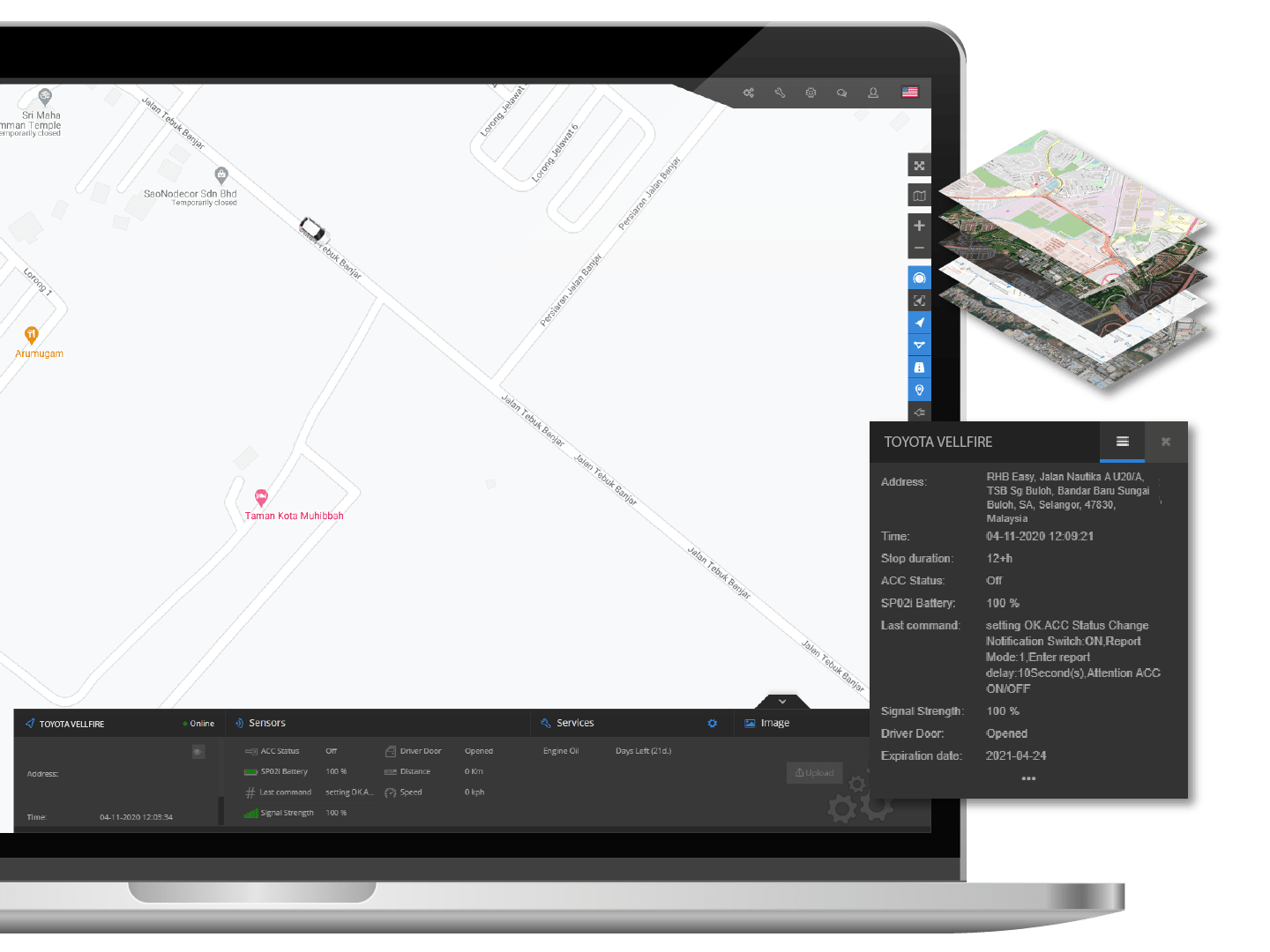 web & app 2 stopanik gps tracker